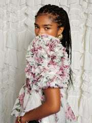 <b>DREAM</b> Alma Floral Ruffles Top
