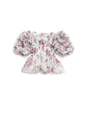 <b>DREAM</b> Alma Floral Ruffles Top