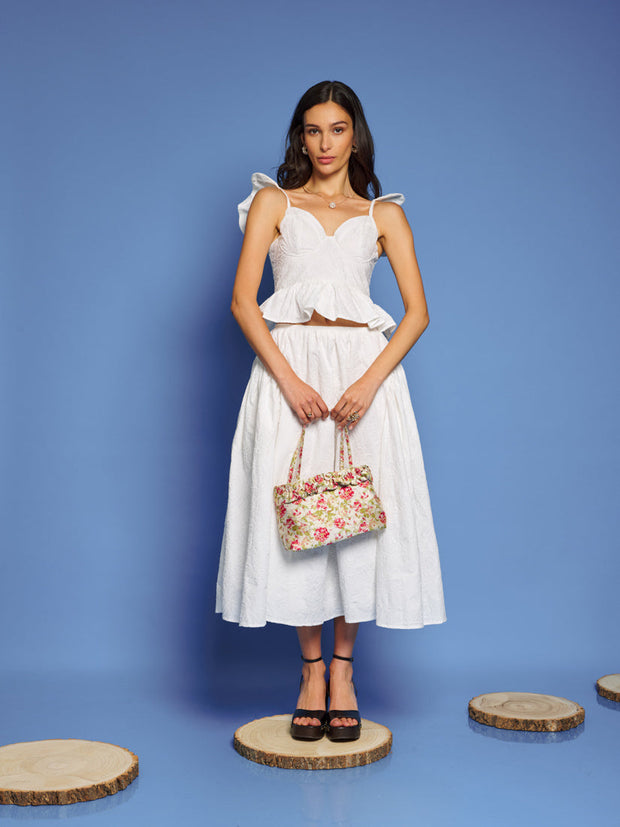 <b>DREAM</b> Pines Embroidered Top