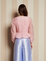 Silken Bow Top Baby Pink / Z