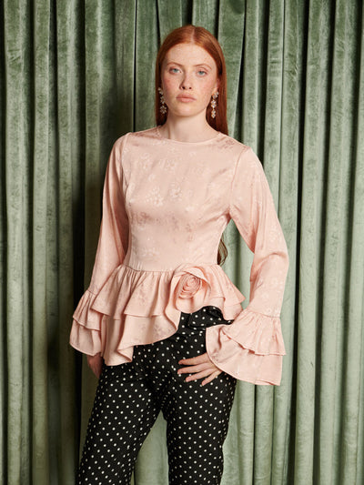 Poise Asymmetric Top Peach Pink / Z