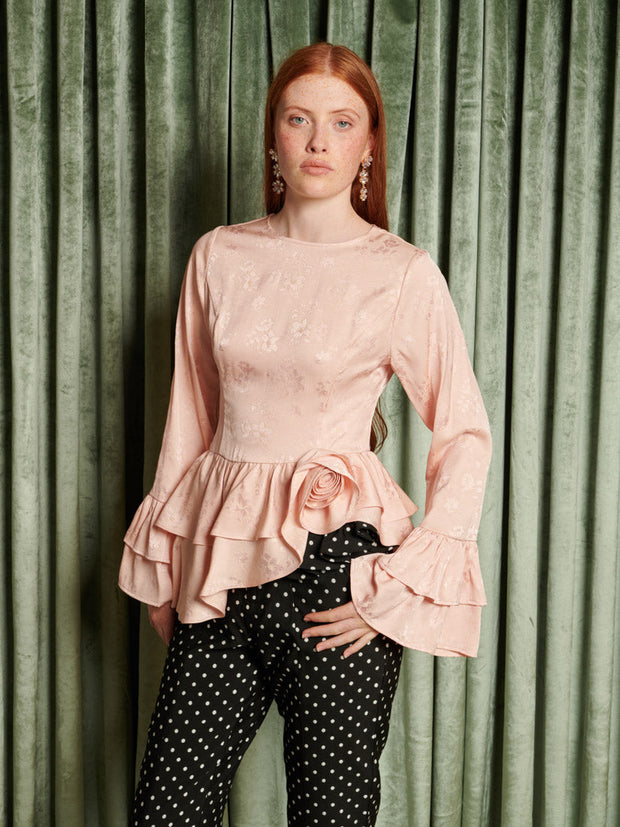 Poise Asymmetric Top Peach Pink / Z