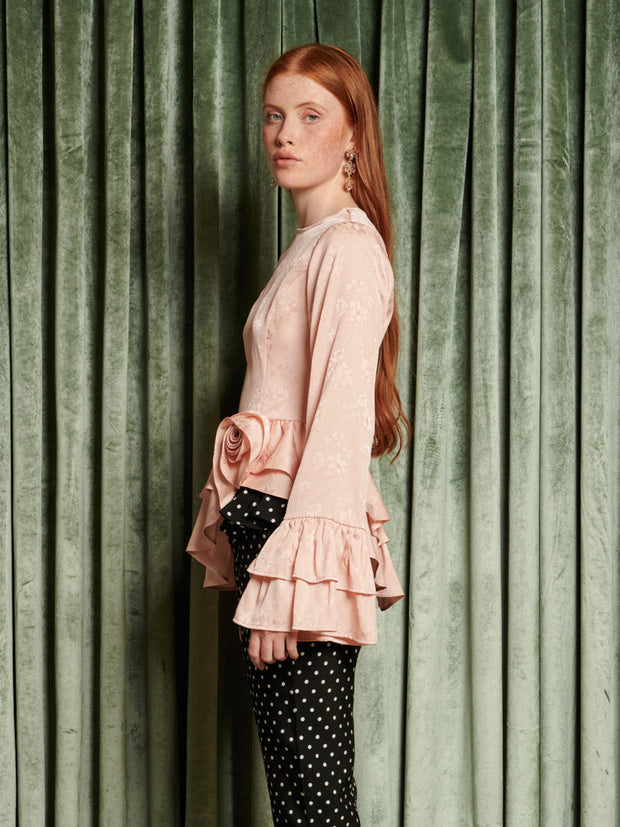 Poise Asymmetric Top Peach Pink / Z