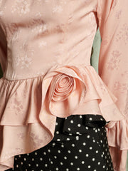 Poise Asymmetric Top Peach Pink / Z