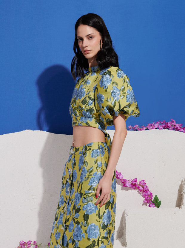 DREAM Seagrass Jacquard Top – Sister Jane