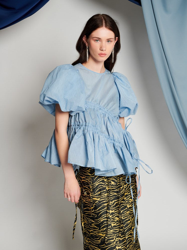 【人気沸騰】 Ghospell Jane Sister – Top Ruched Alice トップス