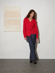 <b> Ghospell </b> Julie Wrap Top