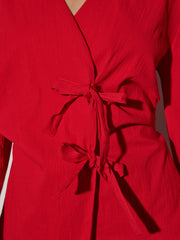<b> Ghospell </b> Julie Wrap Top