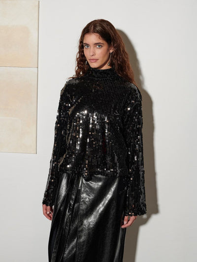 <b> Ghospell </b> Anita Sequin Top