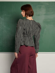 <b> Ghospell </b> Prisha Ruched Top