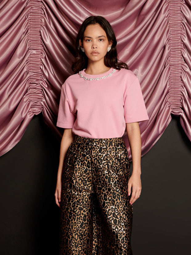 Monty Gem T-shirt Baby Pink / Z
