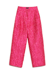 Dia Rose Jacquard Trousers