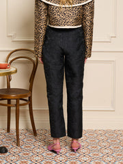 Cheri Rose Jacquard Trousers