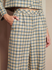 Nook Check Trousers Blue, Multi Check / Z