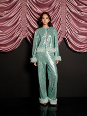 Disco Darling Sequin Trousers