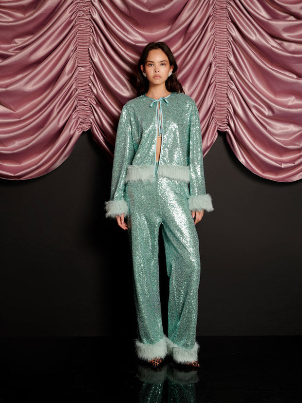 Disco Darling Sequin Trousers