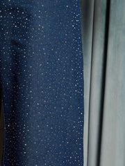 Daze Embellished Denim Jeans Indigo Blue / Z