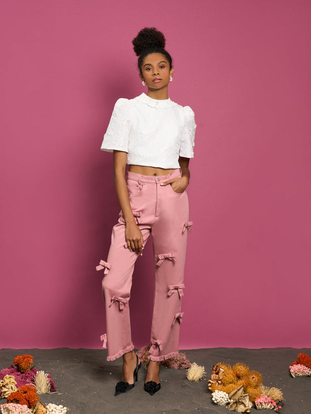 Bow Trousers  Buy Bow Trousers online in India