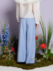 Cornflower Embellished Trousers Cornflower Blue / Z