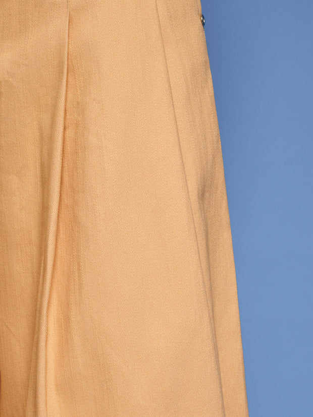 Sunset Wide Leg Jeans Pastel Peach / Z