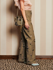 <b>DREAM</b> Chateau Flower Embellished Jeans