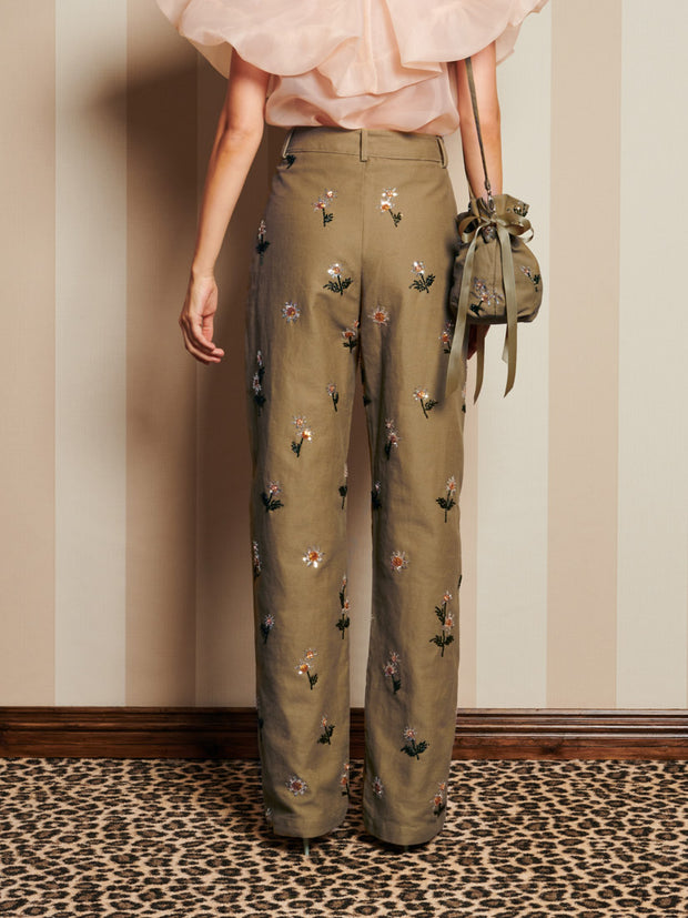<b>DREAM</b> Chateau Flower Embellished Jeans