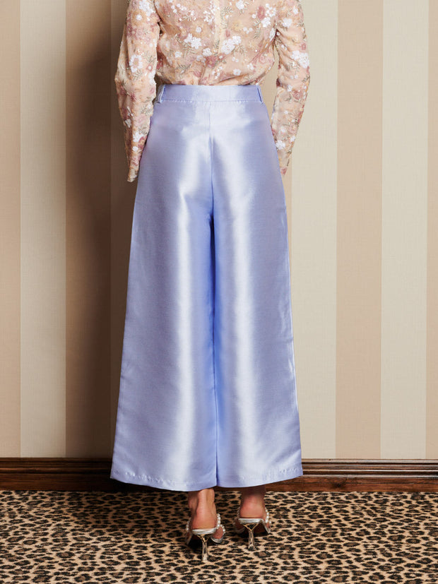 Haven Wide Leg Trousers Cornflower Blue / Z