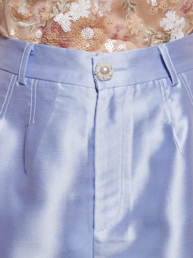 Haven Wide Leg Trousers Cornflower Blue / Z