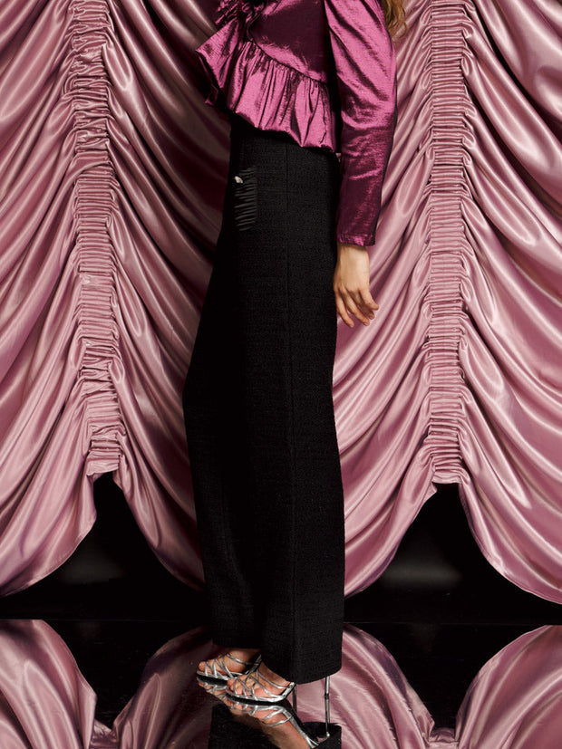 <b>DREAM</b> Showgirls Tweed Trousers Coal Black / Z