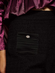 <b>DREAM</b> Showgirls Tweed Trousers Coal Black / Z