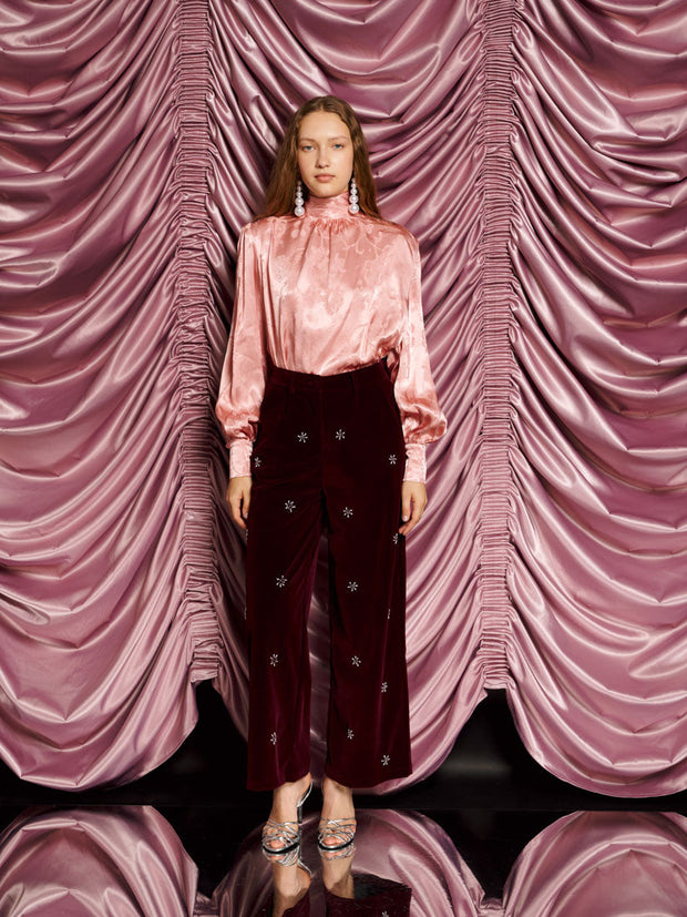 <b>DREAM</b> Satine Velvet Trousers