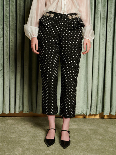 Scene Spot Trousers Spots Black / Z