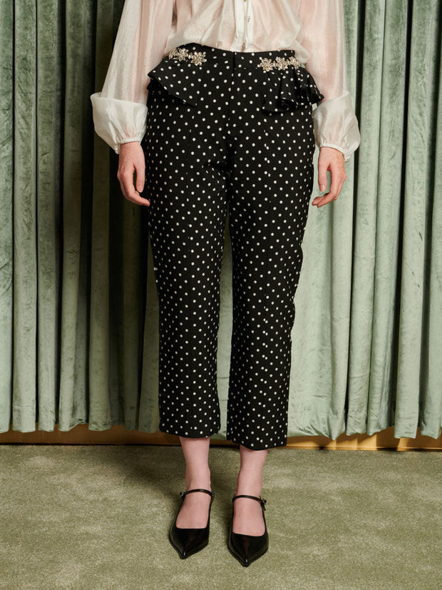 Scene Spot Trousers Spots Black / Z