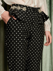 Scene Spot Trousers Spots Black / Z