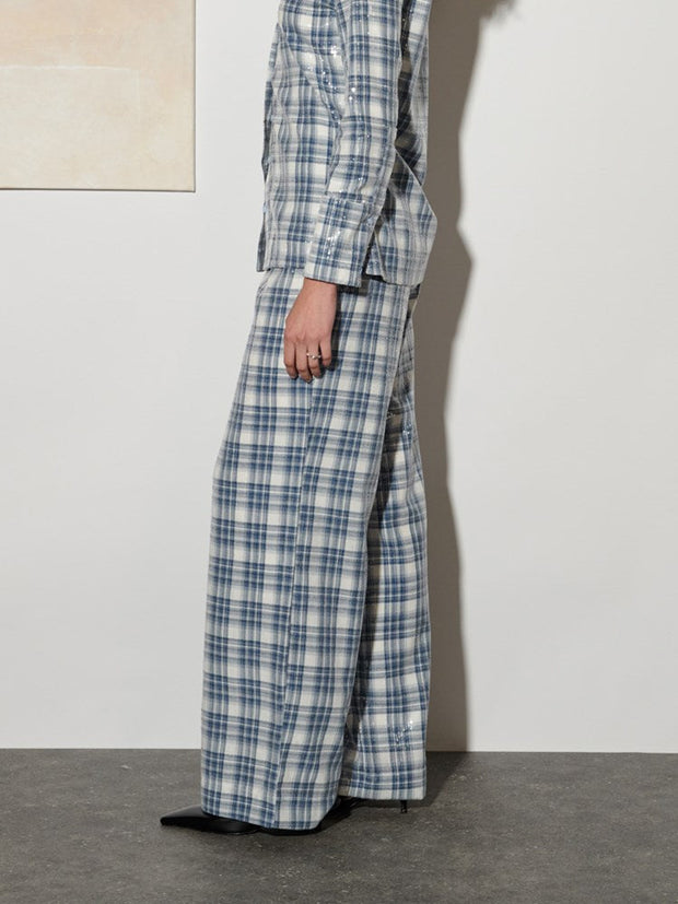 <b> Ghospell </b> Maya Sequin Trousers