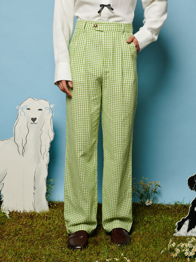 Lionel Gingham Trousers