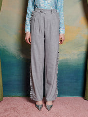 Heron Ruffle Trousers