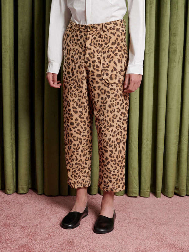 Cameron Leopard Trousers