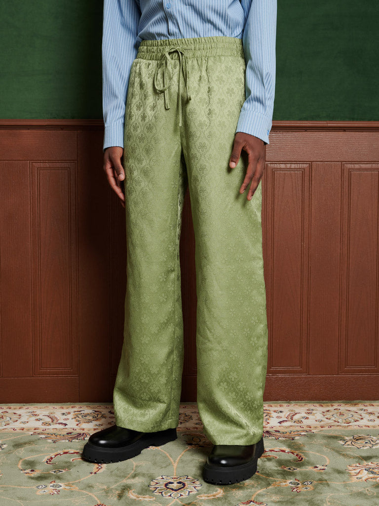 Lucas Jacquard Trousers