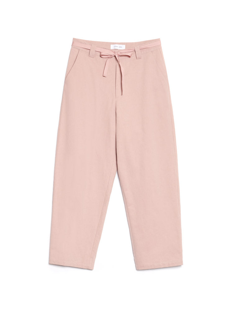 新品 DREAM SISTER JANE QUILT PEG TROUSERS Dream Sister Jane bow embellished high waisted trouser co