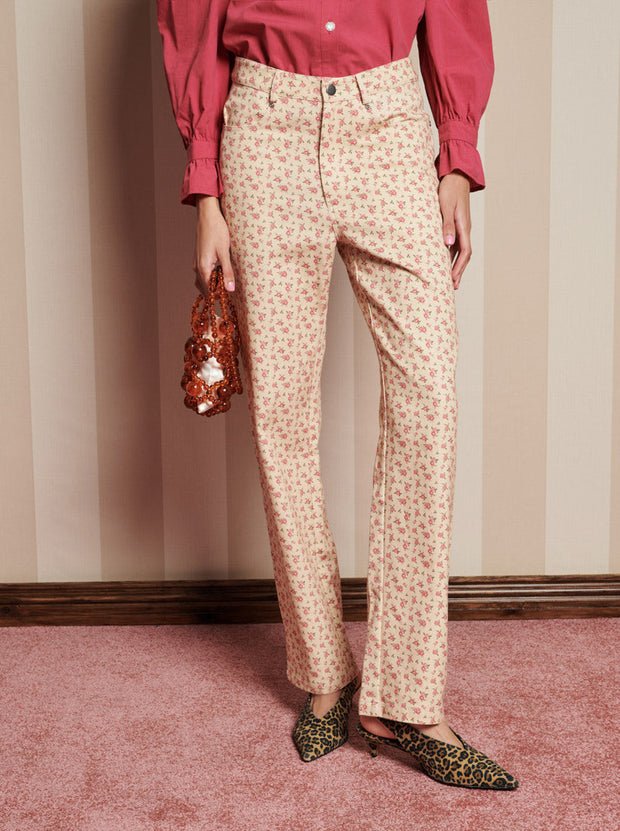 Naveen Ditsy Jeans Vintage Cream / Z