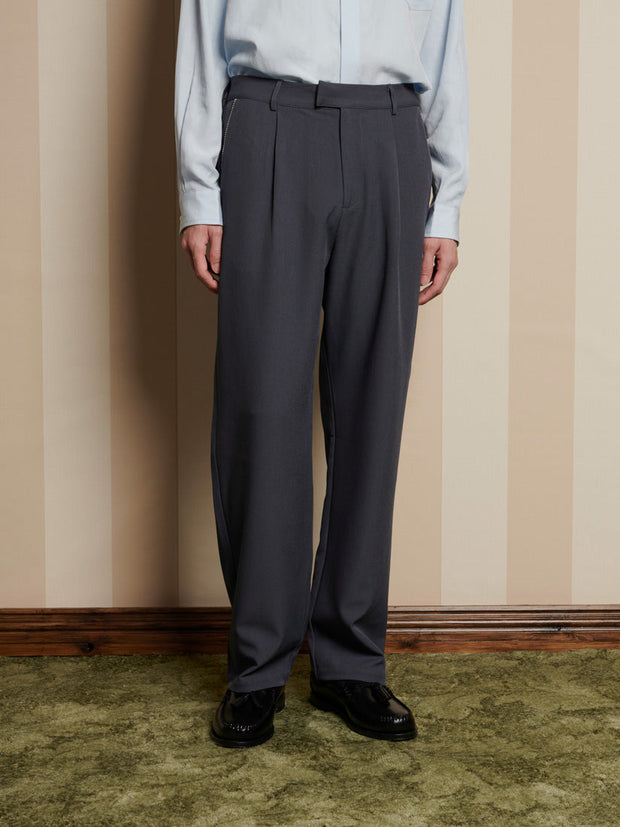 Albert Trimmed Tailored Trousers