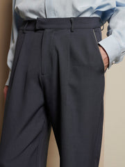 Albert Trimmed Tailored Trousers