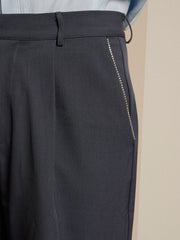Albert Trimmed Tailored Trousers