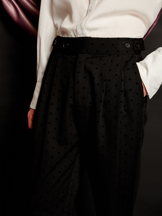Frankie Polka Dot Tailored Trousers