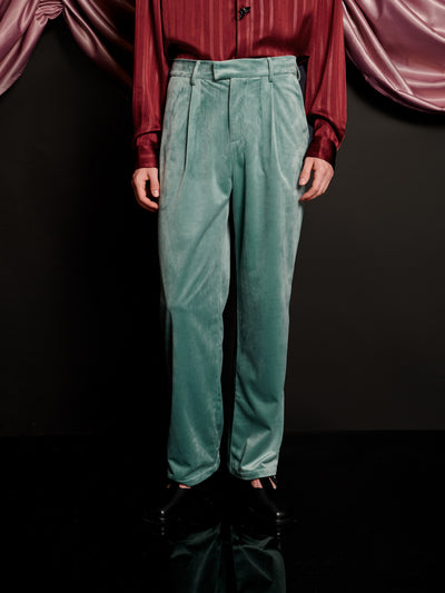 Elio Velvet Tailored Trousers