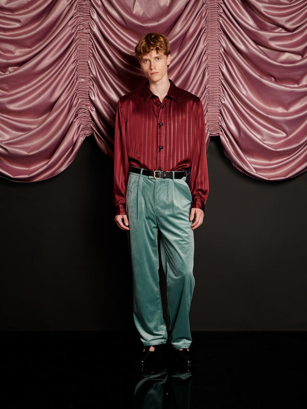 Elio Velvet Tailored Trousers