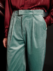 Elio Velvet Tailored Trousers