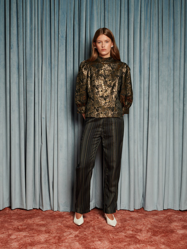 Richie Stripe Tailored Trousers