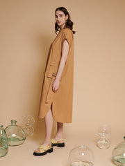 <b>Ghospell</b> Iona Cargo Shirt Dress